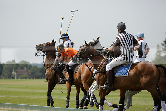 Cowdray Vikings v Enigma in a Bloom British Ladies Open Championship Polo match 2013.07.17