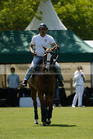 Black Bears v Salkeld in a Cartier Queens Cup polo match 2013.06.05