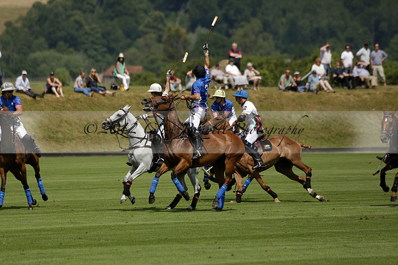 UAE Polo v El Remanso in a Veuve Clicquot Gold Cup Polo Match 2013.07.05