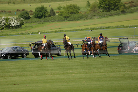 Las Estrellas v Four Quarters Blue in the final of the Jubilee Cup Polo match 2013.06.02