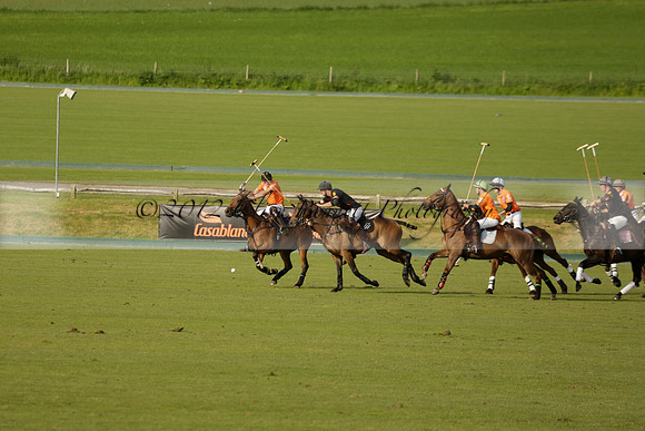 Shoreline v Cowdray Vikings in a Easebourne Cup Semi-final Polo match 2013.06.07