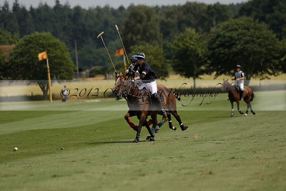 Silver Fox v Wintershall in a July 4 Goal Polo match 2013.07.17