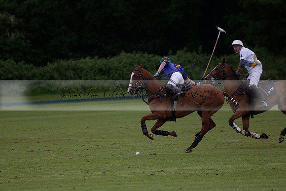 Burningfold v Combe Place in a June 4 Goal Cup polo match 2013.06.11