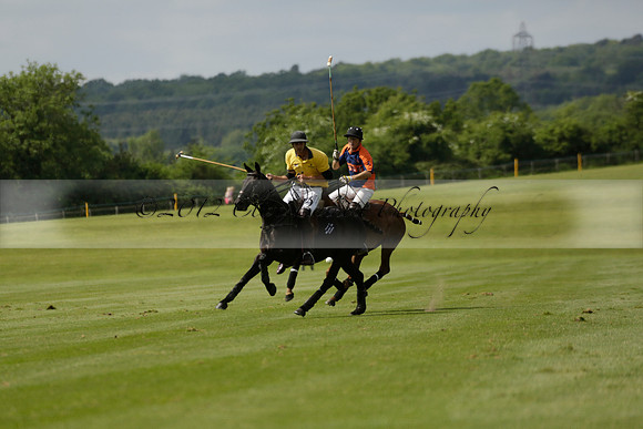 Las Estrellas v Four Quarters Blue in the final of the Jubilee Cup Polo match 2013.06.02