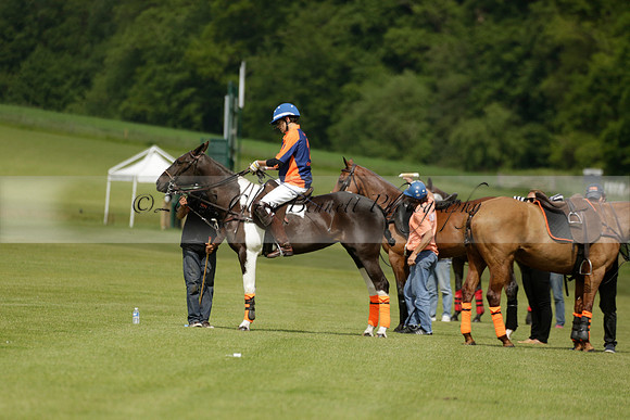 Las Estrellas v Four Quarters Blue in the final of the Jubilee Cup Polo match 2013.06.02