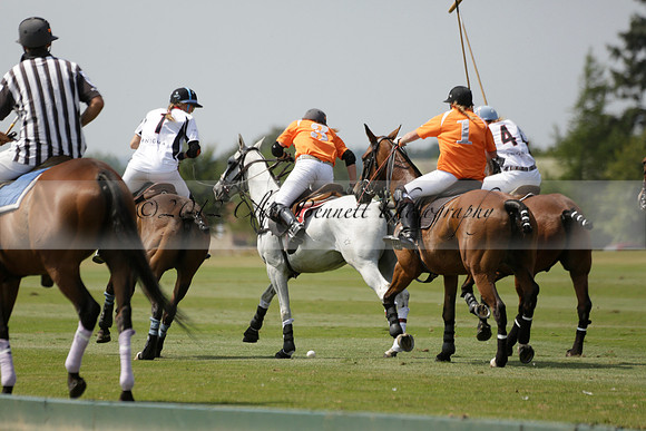 Cowdray Vikings v Enigma in a Bloom British Ladies Open Championship Polo match 2013.07.17