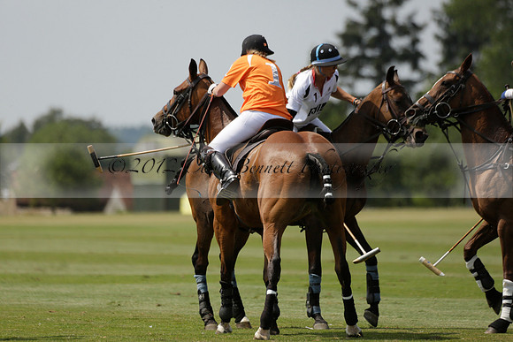 Cowdray Vikings v Enigma in a Bloom British Ladies Open Championship Polo match 2013.07.17