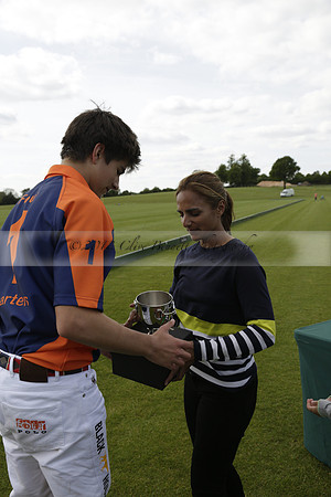 Las Estrellas v Four Quarters Blue in the final of the Jubilee Cup Polo match 2013.06.02