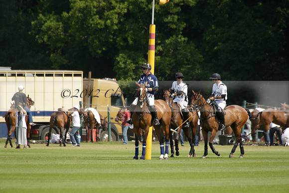 Zacara v Les Lions in a Veuve Clicquot Gold Cup Polo Match 2013.07.06