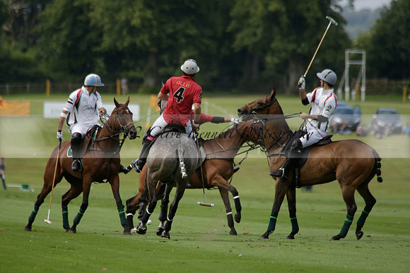 Dubai v La Bamba de Areco in a Veuve Clicquot Gold Cup Polo Match 2013.07.04