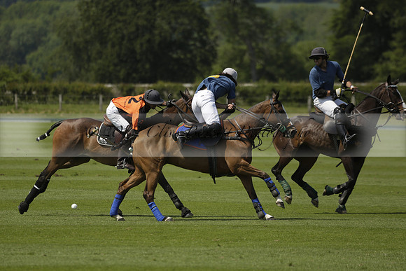 Four Quarters Orange v Montana in a Cicero Cup Polo match 2013.06.06