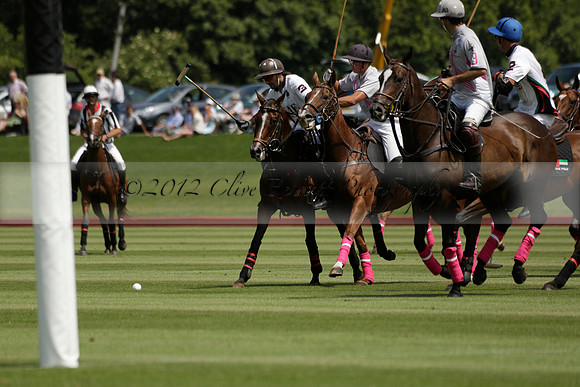 Talandracas v UAE Polo Team in a Veuve Clicquot Gold Cup Polo Match 2013.07.13