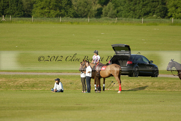 Shoreline v Cowdray Vikings in a Easebourne Cup Semi-final Polo match 2013.06.07
