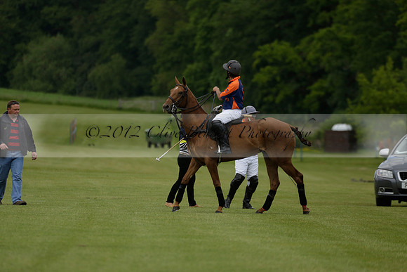 Las Estrellas v Four Quarters Blue in the final of the Jubilee Cup Polo match 2013.06.02