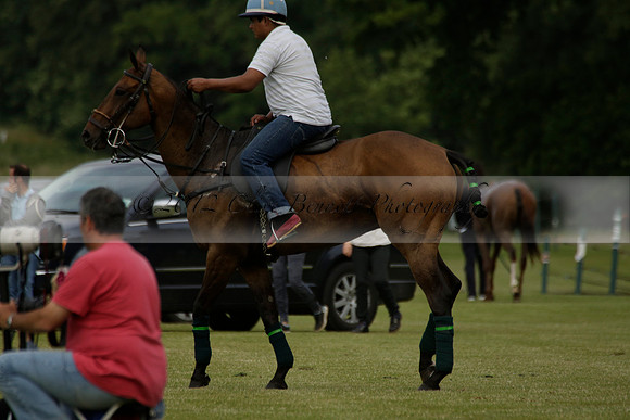 Dubai v La Bamba de Areco in a Veuve Clicquot Gold Cup Polo Match 2013.07.04