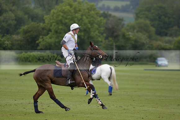 Burningfold v Combe Place in a June 4 Goal Cup polo match 2013.06.11