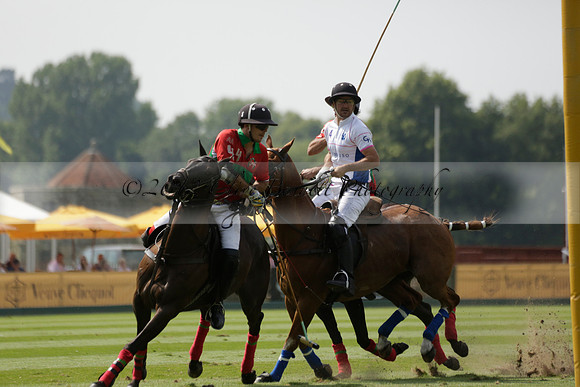El Remanso v Sumaya in a Veuve Clicquot Gold Cup Polo Match 2013.07.13