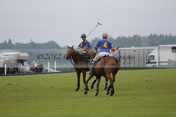 Burningfold v Combe Place in a June 4 Goal Cup polo match 2013.06.11
