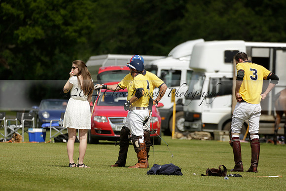 Las Estrellas v Four Quarters Blue in the final of the Jubilee Cup Polo match 2013.06.02