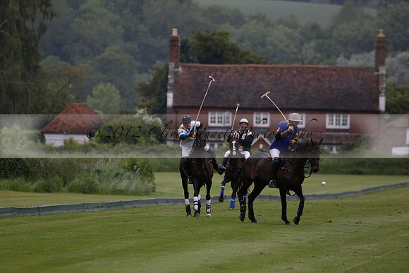 Burningfold v Combe Place in a June 4 Goal Cup polo match 2013.06.11