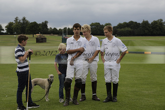 The Colts Cup presentation at Cowdray Park Polo Club on Lawns 2 on Thursday 15 August 2013 2013.08.15