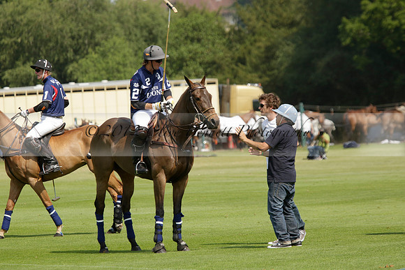 Zacara v Les Lions in a Veuve Clicquot Gold Cup Polo Match 2013.07.06