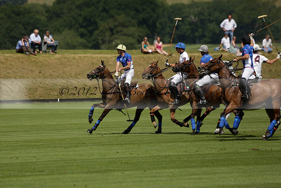 UAE Polo v El Remanso in a Veuve Clicquot Gold Cup Polo Match 2013.07.05