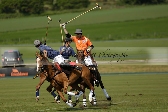 Lost Boys Cowdray Vikings in the Jaeger Le Coultre Duke of Sutherland Cup Subsidiary Final Polo match 2013.06.06