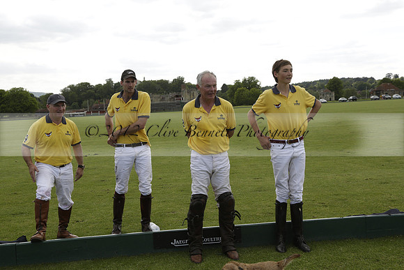 Las Estrellas v Four Quarters Blue in the final of the Jubilee Cup Polo match 2013.06.02