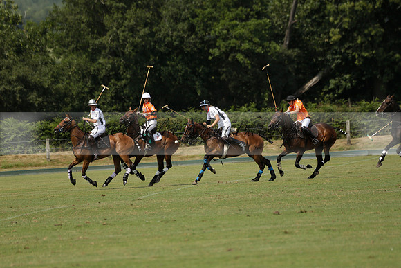 Cowdray Vikings v Enigma in a Bloom British Ladies Open Championship Polo match 2013.07.17