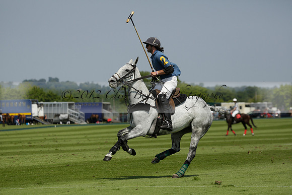 Four Quarters Orange v Montana in a Cicero Cup Polo match 2013.06.06