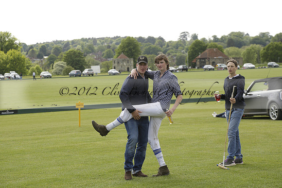 Las Estrellas v Four Quarters Blue in the final of the Jubilee Cup Polo match 2013.06.02