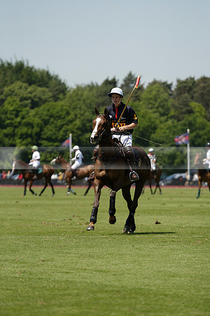 Black Bears v Salkeld in a Cartier Queens Cup polo match 2013.06.05