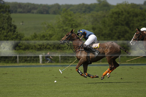 Four Quarters Orange v Montana in a Cicero Cup Polo match 2013.06.06