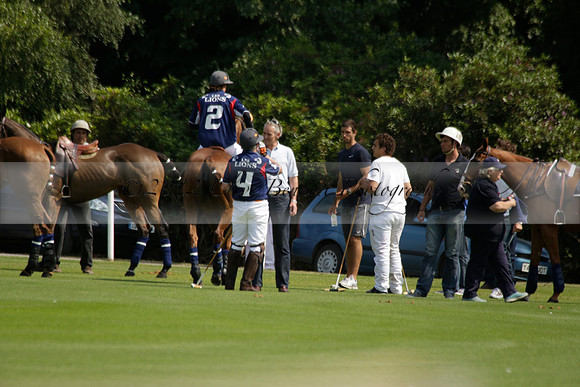 Zacara v Les Lions in a Veuve Clicquot Gold Cup Polo Match 2013.07.06