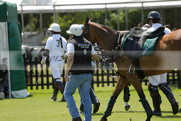 Black Bears v Salkeld in a Cartier Queens Cup polo match 2013.06.05