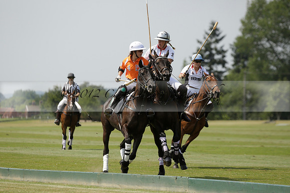 Cowdray Vikings v Enigma in a Bloom British Ladies Open Championship Polo match 2013.07.17
