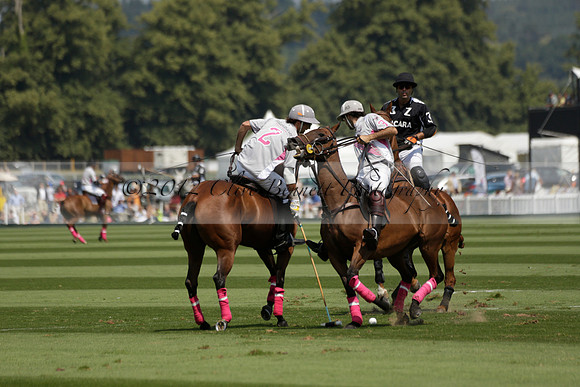 Zacara v Talandracas in a Veuve Clicquot Gold Cup Polo Match 2013.07.18