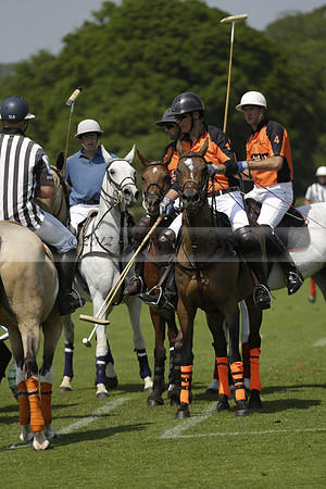 Four Quarters Orange v Montana in a Cicero Cup Polo match 2013.06.06