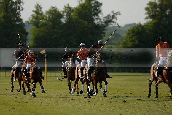 Shoreline v Cowdray Vikings in a Easebourne Cup Semi-final Polo match 2013.06.07
