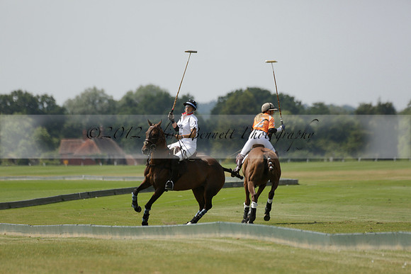 Cowdray Vikings v Enigma in a Bloom British Ladies Open Championship Polo match 2013.07.17