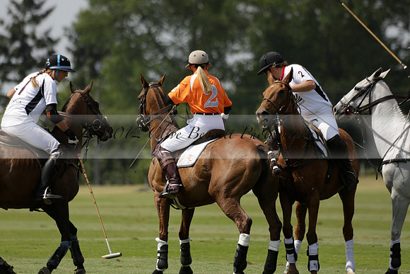 Cowdray Vikings v Enigma in a Bloom British Ladies Open Championship Polo match 2013.07.17