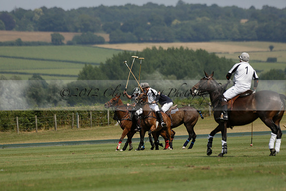 Silver Fox v Wintershall in a July 4 Goal Polo match 2013.07.17