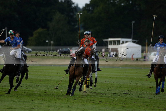 The Junior HPA / Polo Club Gannon 1  polo match and presentations at Cowdray Park Polo Club on Friday 09  August 2013