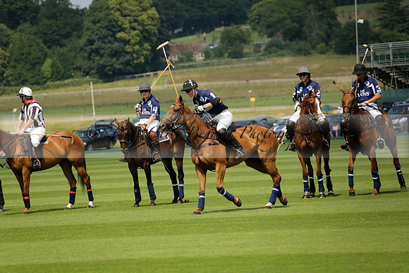 Zacara v Les Lions in a Veuve Clicquot Gold Cup Polo Match 2013.07.06