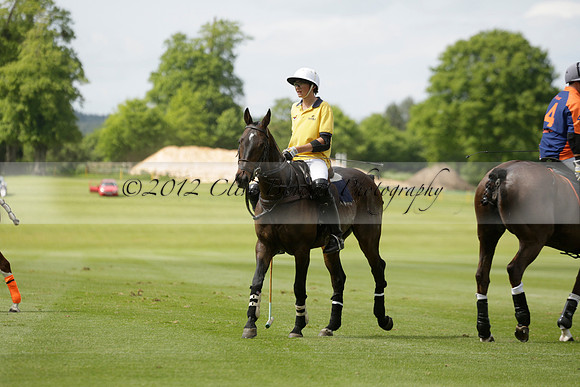 Las Estrellas v Four Quarters Blue in the final of the Jubilee Cup Polo match 2013.06.02