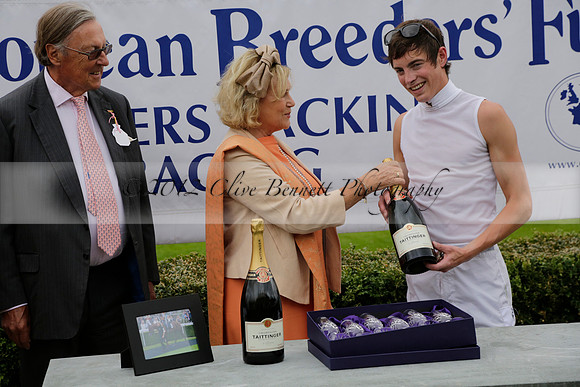 Race 6 Goodwood The British Stallion Studs Turf Club E.B.F. Fillies Stakes. 20130731. Race winner Ribbons owner Elite Racing Club