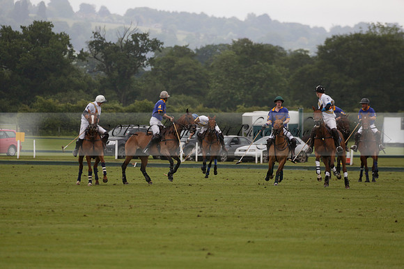 Burningfold v Combe Place in a June 4 Goal Cup polo match 2013.06.11