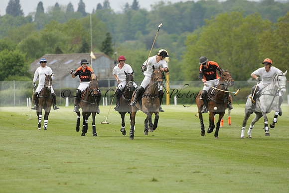Poulton v Four Quarters Black in a Jaeger Le Coultre Dollar Cup Polo match 2013.05.22