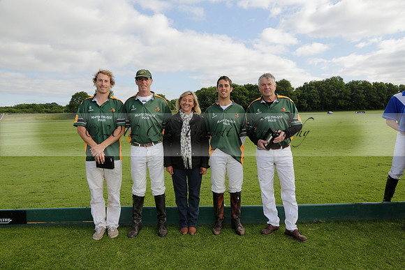 Maiz Dulce v Ghost Chilli in the Easebourne Cup final Polo match 2013.06.09